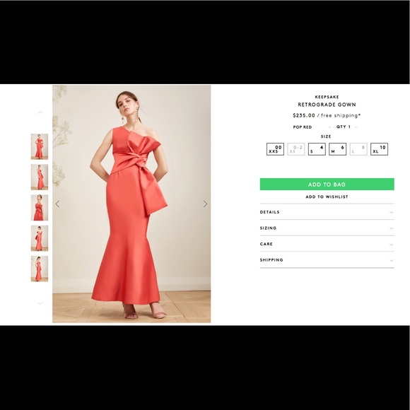 Keepsake Retrograde Gown - Picture 2 of 7